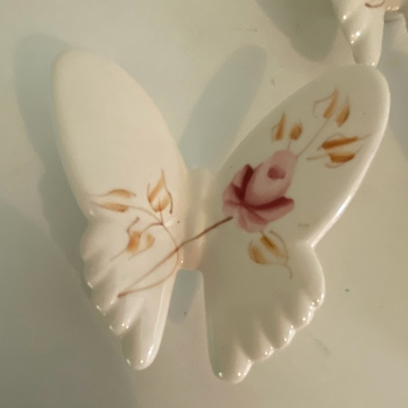 Vintage Lasting Products Porcelain Butterflies Wall Decor Cottage Gallery Wall - Picture 6 of 15